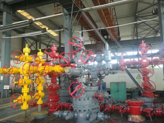 এপিআই 6A তেল খনন এবং উত্পাদনের জন্য কেসিং হেড স্পুল ফ্ল্যাঞ্জ ওয়েলহেড ডিভাইস