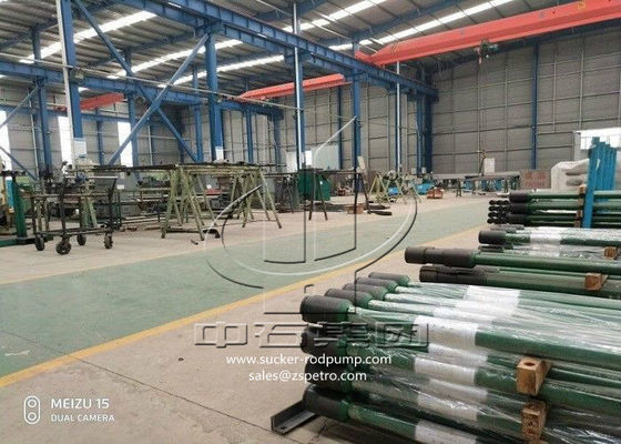 অ্যালোয় ইস্পাত উপাদান ক্রোম ব্যারেল বি 12-150 সহ এপিআই সুকার রড ওয়েল পাম্প টিউবিং